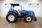 Td95d New Holland Tractor Loader Hay Spear Rear Remotes