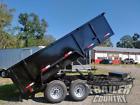 Tdt7147t36 Patriot Series New Gvwr Hydraulic Dump Trailer Equipment Hauler Sides