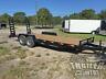 Teq720ta14 Patriot Model New Flatbed Heavy Duty Wood Deck Equipment Trailer