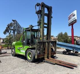 Thd-250m 2001 Taylor Thd 250m 2 Stage 25 000lb Pneuamtic Diesel Forklift