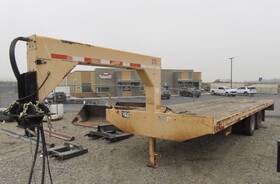 Tk20ht-282 Trail King Goose Necktrailer Hydraulic Beavertail