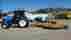 Tm-135 New Holland Low Hours Ac With Bat Wing Rotery 20 Ft Mower Ca Rust Free