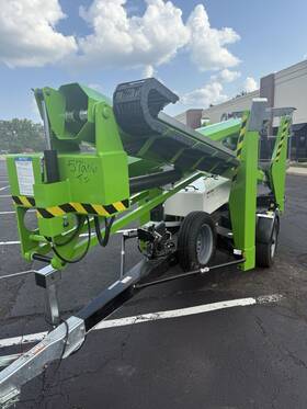 Tm34tgt 2025 Niftylift Towable Boom Man Lift Gas In Stock Traction Drive