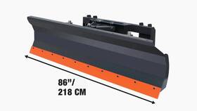 Tmg Industrial Tmg-db86 86 Inch Skid Steer Dozer Blade/snow Plow Pusher 30