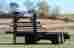 Trailer-22 2014 New 25 Low Pro Tandem Dual Flatbed Equipment 400 3 Ramp Led