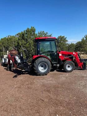 T474 Tym 2023 Tractor Backhoe 4x4 48hp