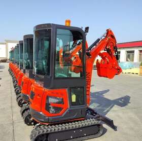 Typh-0702 Brand New 4 000 Lbs Mini Excavator Epa Kubota Diesel Engine With Boom Swing