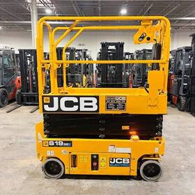 U03859 2023 Jcb S1932ed Used Scissor Lift 19 Foot Height 30 Hours
