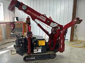 Urw094 Unic 2018 Spydercrane Mini Crane 17 Ft Boom Self-erecting 309 Hours