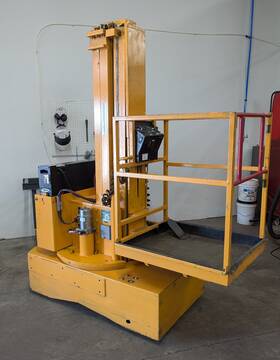 Val-3-20 Lift-a-loft Electric Drivable Vertical Mast Lift And Charger