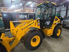 Venieri Vf5.63c 2024 Wheel Loader 79hp 4wd 59 Hrs Erops Heat/ac/radio Stk#343275