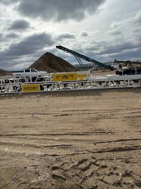 Prs36-60 Vickwest 2024 Gravel Conveyor 36 Inch Width 60ft Reach Never Used