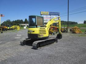 Vio55-5a Yanmar Excavator 4 Cylinder 40hp Diesel Engine Steel Tracks