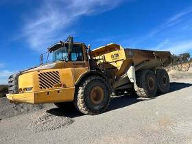 343015 Volvo A40e 2010 Articulated Dump Truck 15 612 Hours Stock#343015