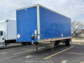 Vs1dc 2011 Utility 28ft Dry Van Enclosed Box Trailer S/a 37 000 Gvwr Bidadoo