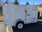Vt610sa Lark Enclosed Cargo Trailer Fits In Standard Garage