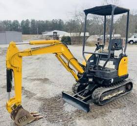 3600 Vx17 2013 Ihi Mini Excavator Canopy Lbs. 13.5 Hp. Backfill Blade