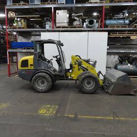 404f-22 Wacker Neuson Wl34 8000lb Compact Articulated Wheel Loader Perkins 48hp