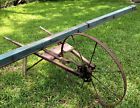 1800s Walk Behind Late Thompson And Sons Wheelbarrow Type Seeder Vintage