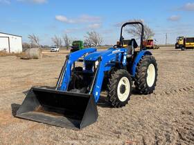 Workmaster60 2022 New Holland Utility Ag Farm Tractor Loader Bucket Pto Bidadoo