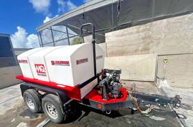 Wt5c Wtc5 2019 Multiquip Water Trailer Tank Sprayer - 2 Inch Pump 525 Gallons Towable