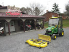 X700 John Deere With Cab Snow Plow And Mower