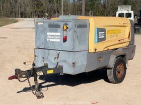 Xas440 2017 Atlas Copco 440cfm Towable Air Compressor John Deere Diesel Bidadoo