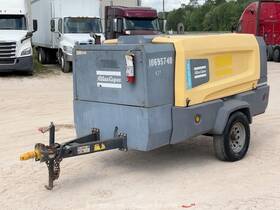 Xas440jd8 2017 Atlas Copco S/a 440 Cfm Towable Air Compressor John Deere Bidadoo