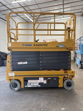 Xg4047dc 2021 Xcmg 40ft Electric Scissor Lift Man Aerial Platform 24v
