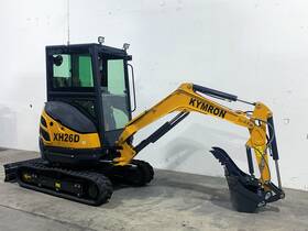 Xh26d Kymron Mini Excavator W/ Yanmar/kubota Diesel Engine Backhoe Tractor Cat