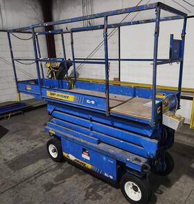 61800 Xl-19 Upright Model Electric Scissor Lift / Aerial Platform -local Pick Up