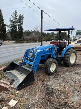 Xr4140h Ls Xr4140 H Compact 4x4 Tractor With Loader Diesel. New Holland Kubota