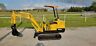Yb121 Yanmar Mini Excavator Trackhoe Backhoe Dozer Hours Nice Machine