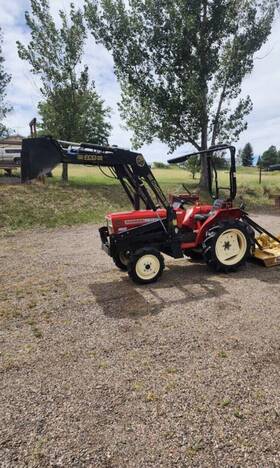 Ym1610d Yanmar 4wd Tractor With Attachments