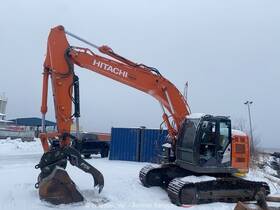 Zx225us-6 2020 Hitachi Excavator Trackhoe Cab Aux Hyd Thumb Q/c Buckets Bidadoo