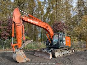 Zx225usrlc-8 2022 Hitachi Excavator Trackhoe Cab A/c Aux Hyd Thumb Dozer Bidadoo