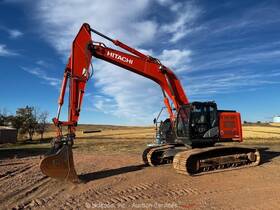 Zx345uslc-6n 2018 Hitachi Hydraulic Excavator Trackhoe A/c Cab Aux Hyd Bidadoo