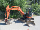 Zx60usb-3 Hitachi Mini Excavator Cab Backhoe Hyd Thumb Backfill Blade