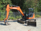 Zx60usb-5n Hitachi Hydraulic Mini Excavator Cab Heat Hyd Thumb
