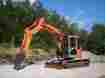 Zx75 Hitachi 2006 Excavator Cold A C Trackhoe Steel Tracks Street Rubber Pads