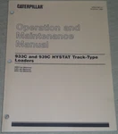 Caterpillar 933C 939C Hystat Track Loader Operation & Maintenance Manual. Fixed Price $69.99.