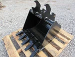 New Kubota Mini Excavator 24" Tooth Bucket KX121, KX040, KX71, KX91, U35, KX033. Fixed Price $1475.00.