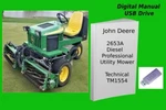 John Deere 2653A Diesel Professional Utility Mower Technical Manual See Desc.. Fixed Price $24.99.