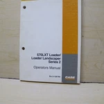 Case 570LXT Loader Landscaper Series 2 Owner Operator Maintenance Manual Book. Fixed Price $38.97.