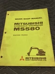 Original Mitsubishi MS580 Hydraulic Excavator Service Repair Manual. Fixed Price $69.95.
