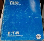 Yale Model Erpt 3 Wheel Electric Rider Forklift Parts Manual Book Catalog List. Fixed Price $41.97.