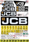Fits Jcb 509-42 (tier 4) Decal Kit-telescopic Forklift 3M Vinyl/free Shipping. Fixed Price $213.73.