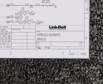 Link-belt Excavator 2800Q Lr Hydraulic Schematic Manual Diagram. Fixed Price $124.84.