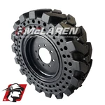 10X16.5 Maximizer Gt Solid Tires Flat Proof Set 4 With Rim For Bobcat. Fixed Price $2695.00.