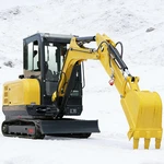 3.5 Ton Kubota Mini Excavator 4-CYL Diesel Hyd Pilot Retr Track Offset Boom. Fixed Price $21999.00.